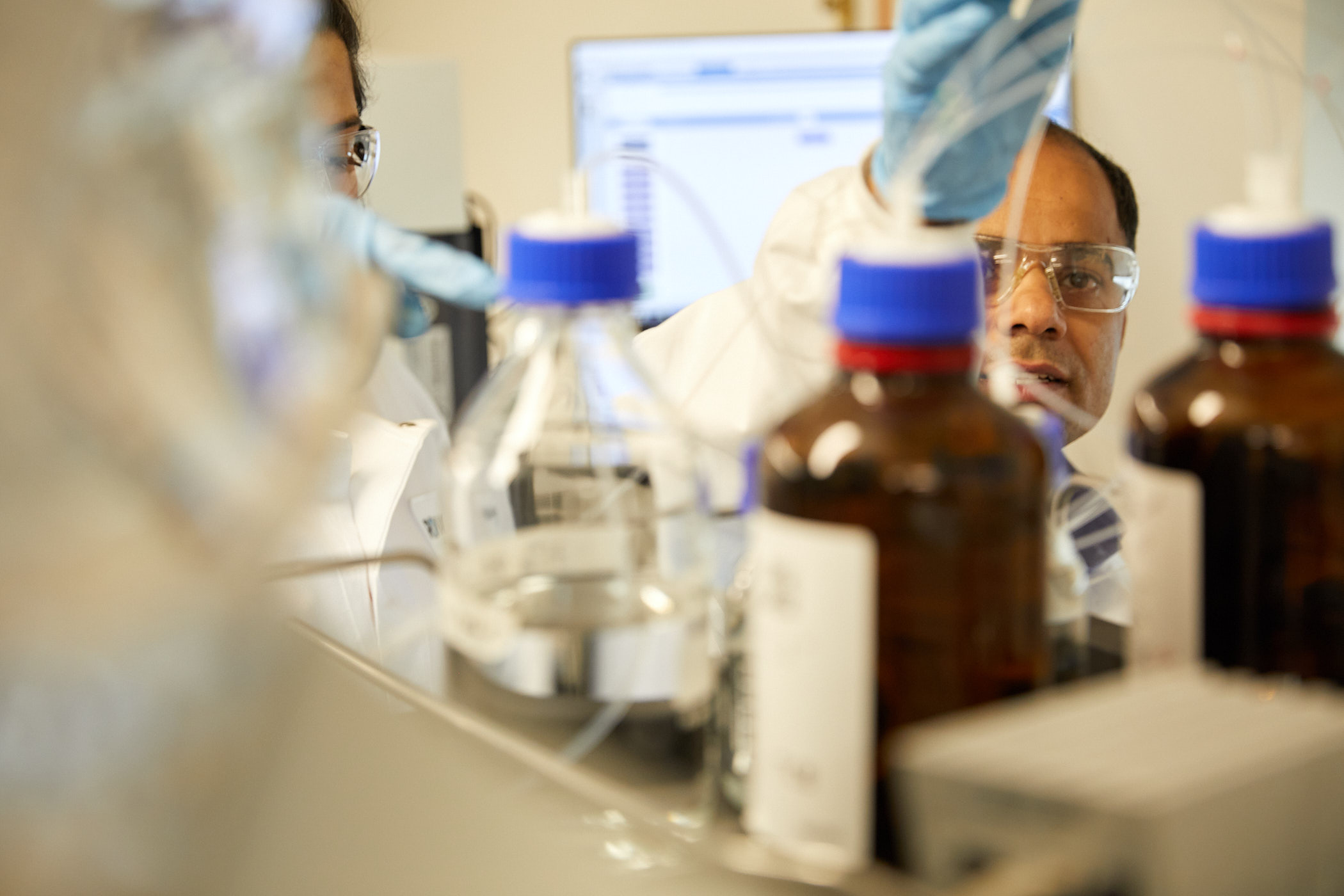 Scientist in a laboratory