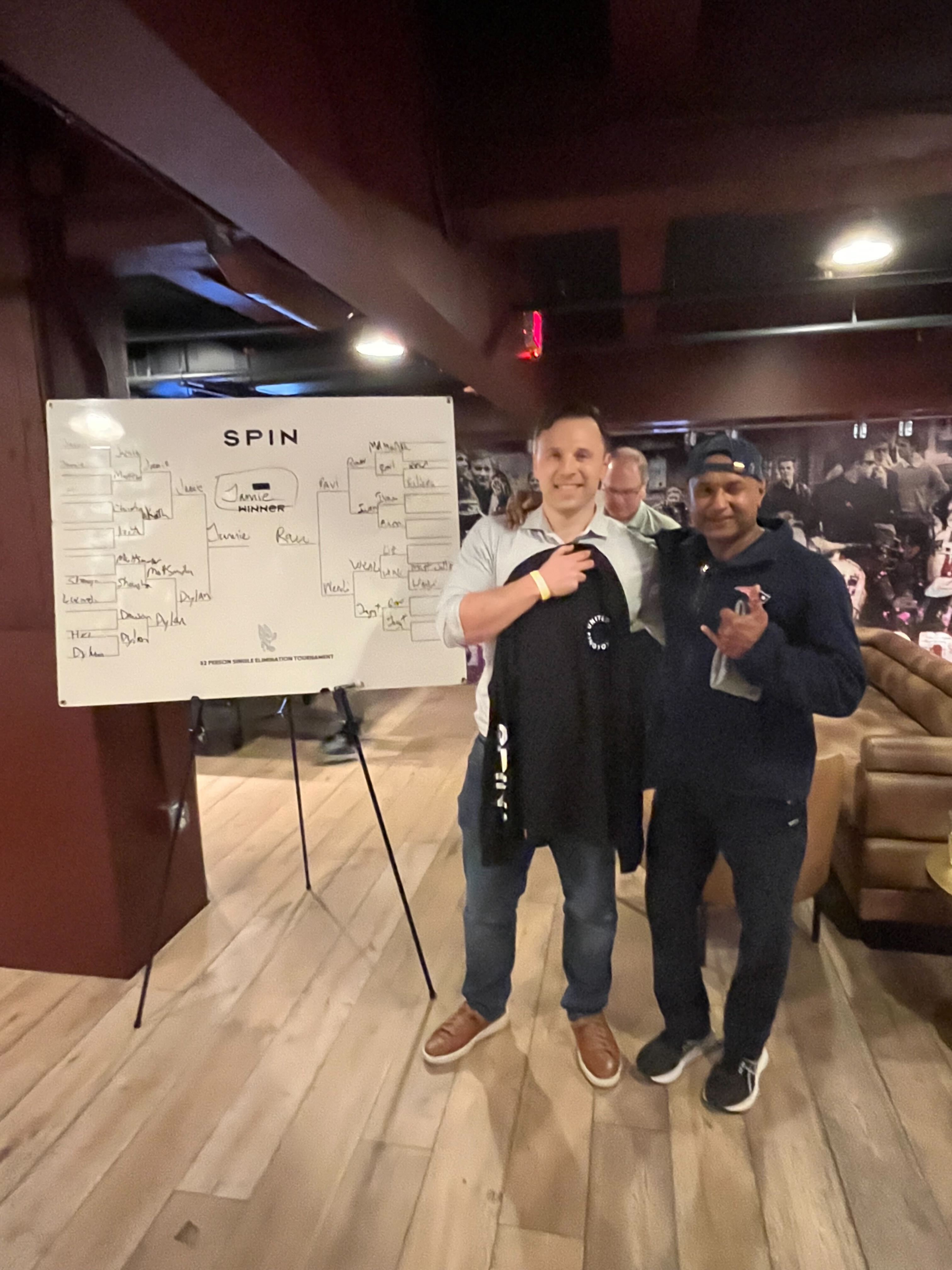 Team members at an outing